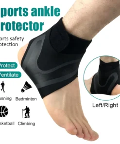 Băng Quấn Cổ Chân Đá Bóng,Băng Quấn Bảo Vệ Mắt Cá Chân Chơi Thể Thao Chạy Bộ Co Giãn Thoáng Khí